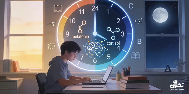 بهترین زمان مطالعه هر درس