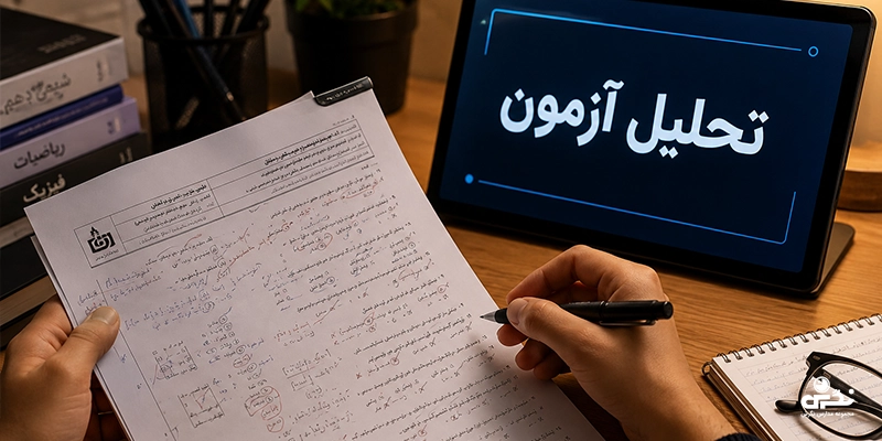 تحلیل آزمون در چگونه رتبه برتر شویم